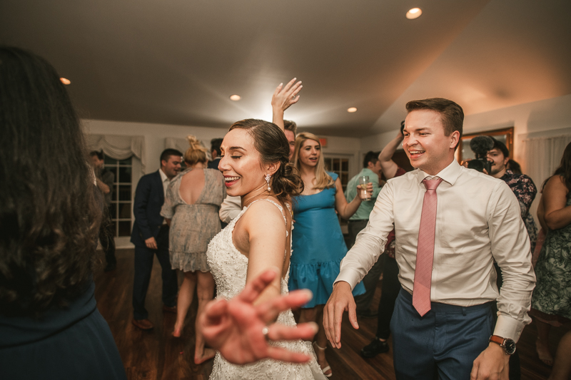 A fun and classic wedding reception at Antrim 1844 in Taneytown, Maryland by Britney Clause Photography