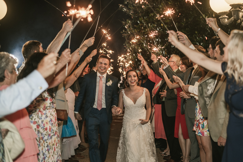 A fun and classic wedding reception at Antrim 1844 in Taneytown, Maryland by Britney Clause Photography