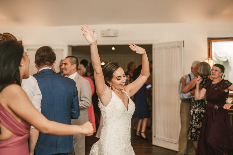 A fun and classic wedding reception at Antrim 1844 in Taneytown, Maryland by Britney Clause Photography