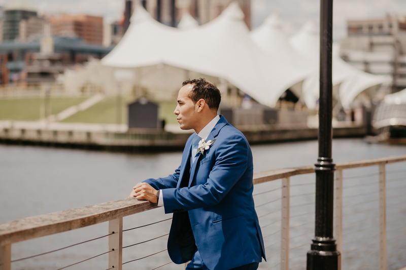 A gorgeous first look at the Baltimore Inner Harbor by Britney Clause Photography