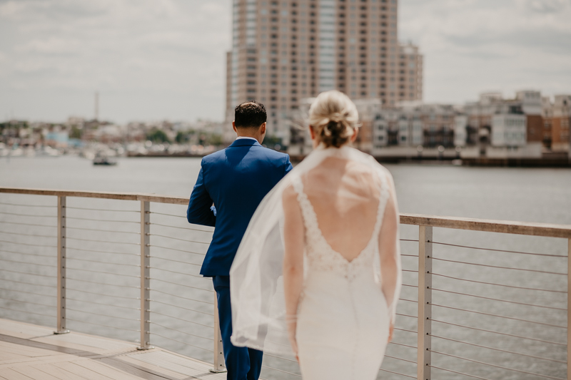 A gorgeous first look at the Baltimore Inner Harbor by Britney Clause Photography