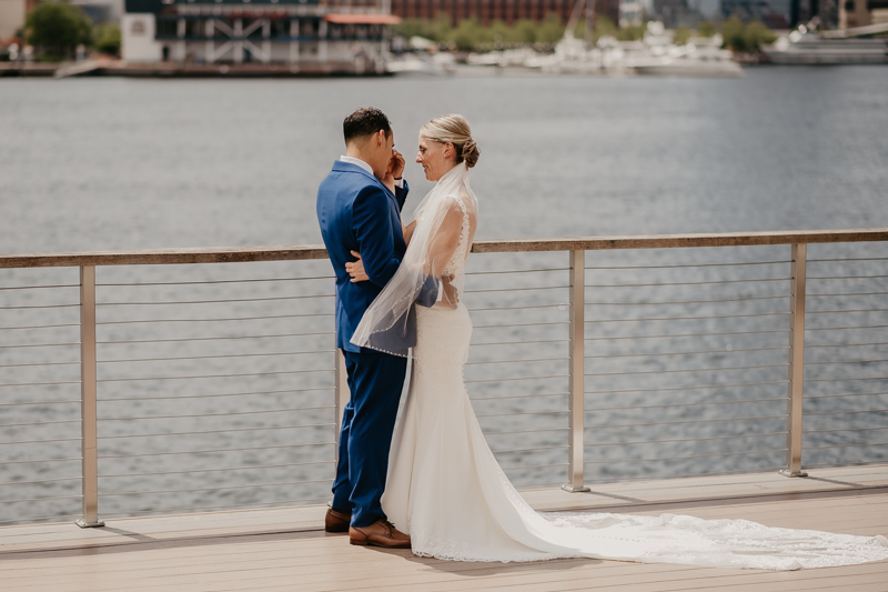 A gorgeous first look at the Baltimore Inner Harbor by Britney Clause Photography