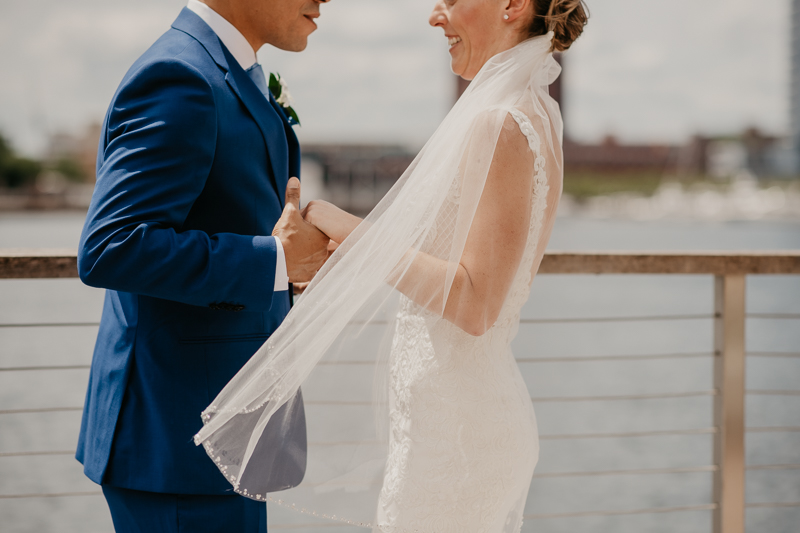 A gorgeous first look at the Baltimore Inner Harbor by Britney Clause Photography