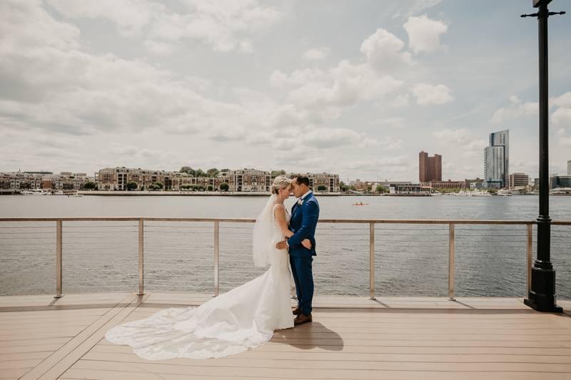 A gorgeous first look at the Baltimore Inner Harbor by Britney Clause Photography
