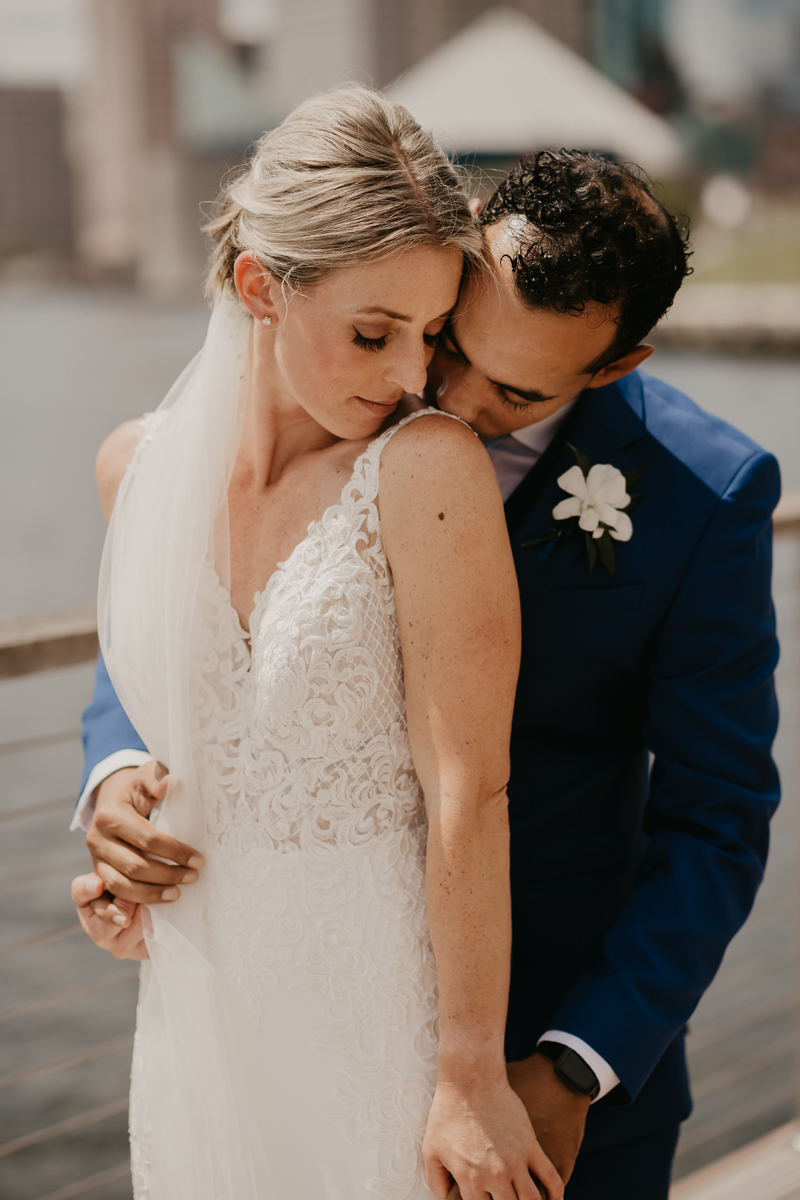 A gorgeous first look at the Baltimore Inner Harbor by Britney Clause Photography