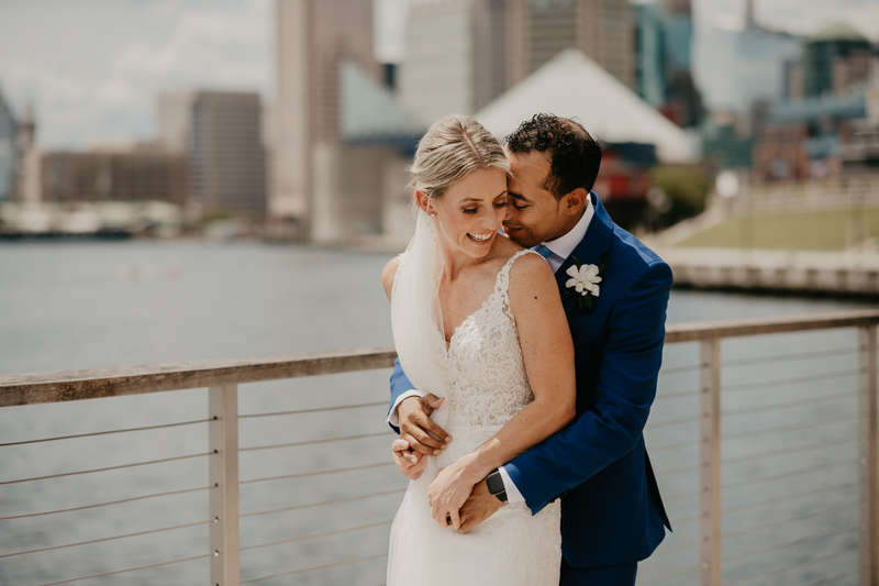 A gorgeous first look at the Baltimore Inner Harbor by Britney Clause Photography