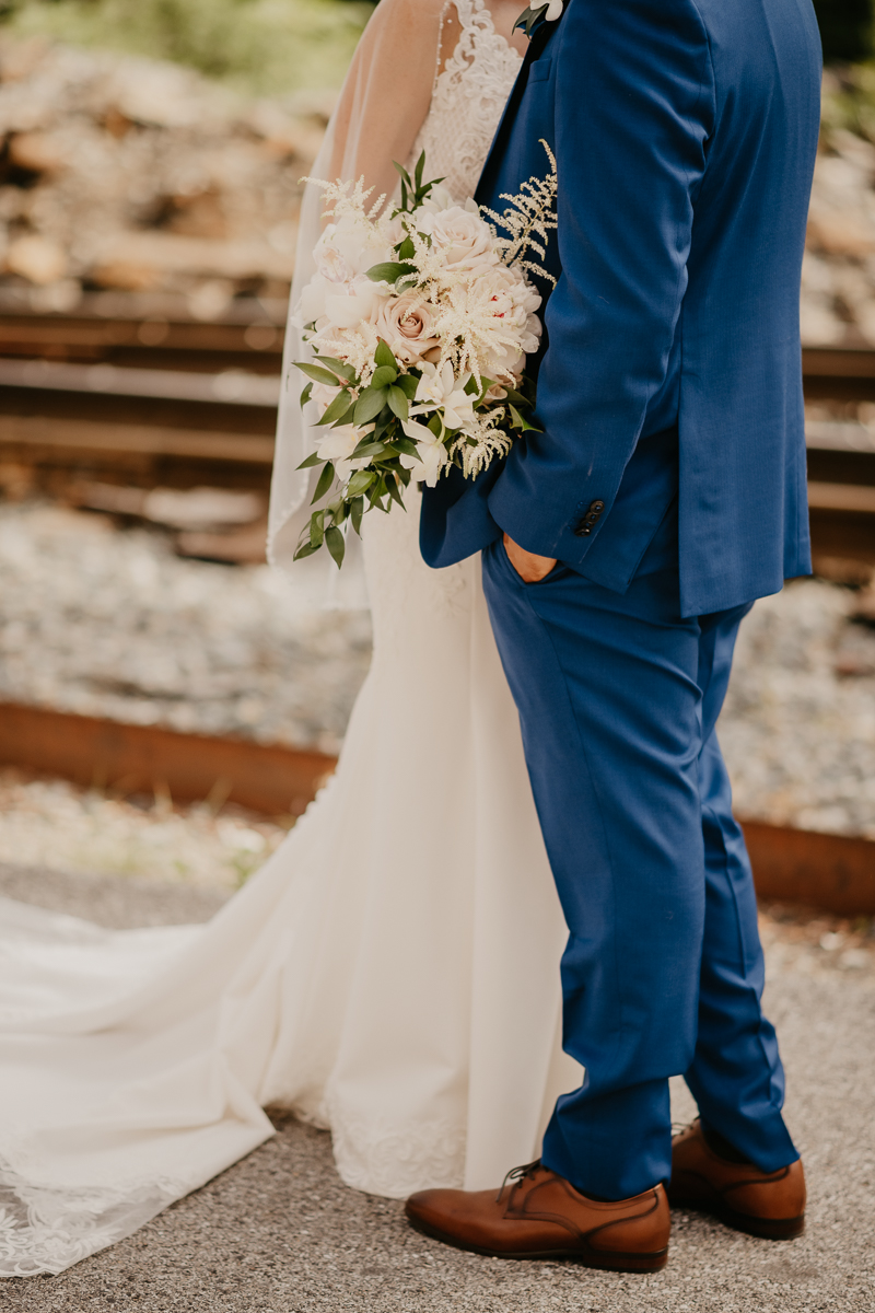 Amazing wedding florals by Floral Impression at The Winslow in Baltimore, Maryland by Britney Clause Photography