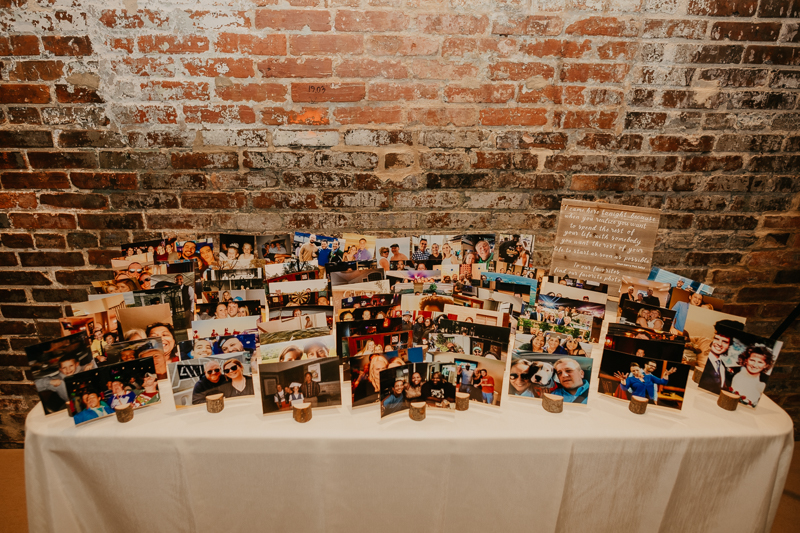 Magical wedding reception decor at The Winslow in Baltimore Maryland by Britney Clause Photography