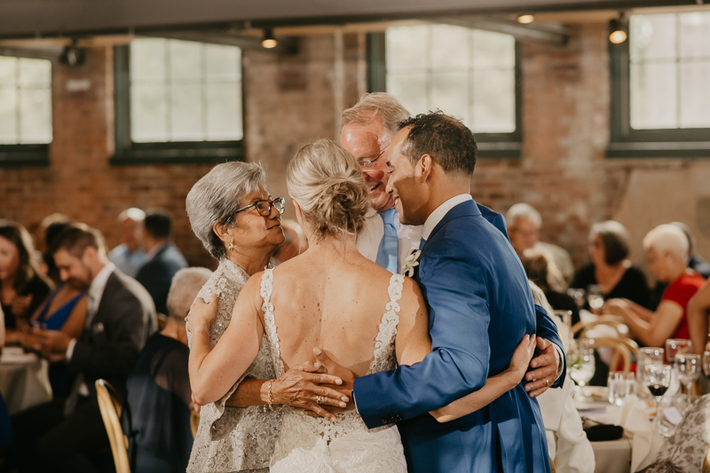 A fun wedding reception at The Winslow in Baltimore, Maryland by Britney Clause Photography