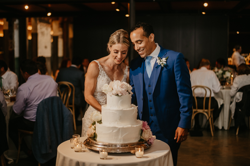 A fun wedding reception at The Winslow in Baltimore, Maryland by Britney Clause Photography