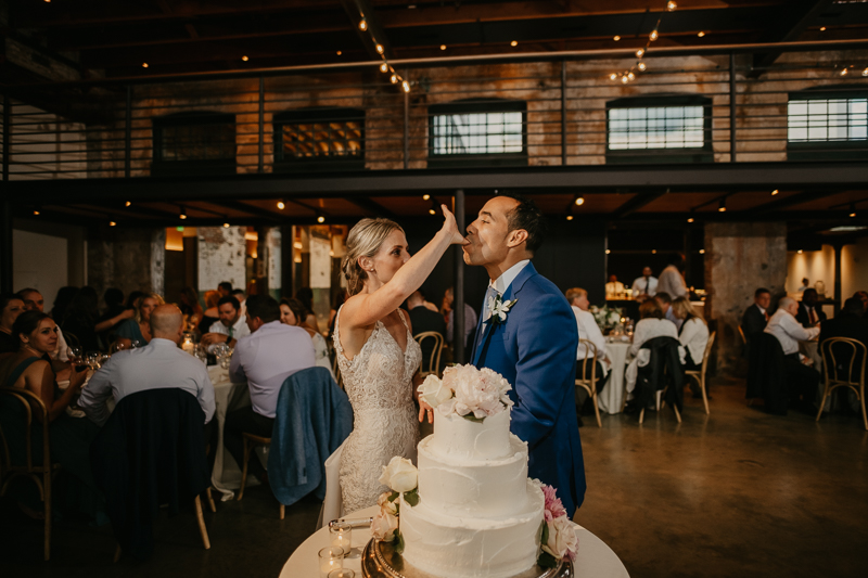 A fun wedding reception at The Winslow in Baltimore, Maryland by Britney Clause Photography