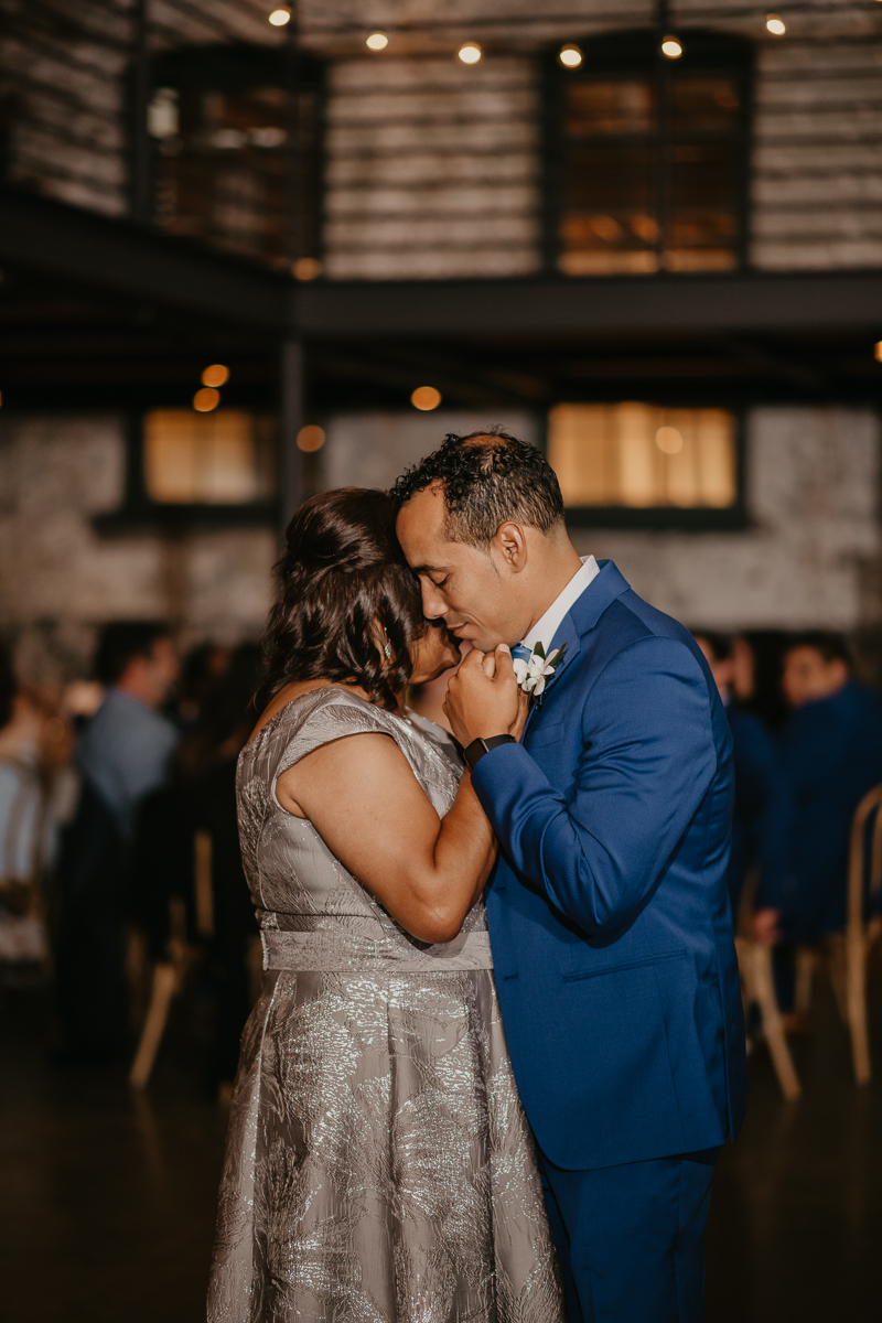 A fun wedding reception at The Winslow in Baltimore, Maryland by Britney Clause Photography