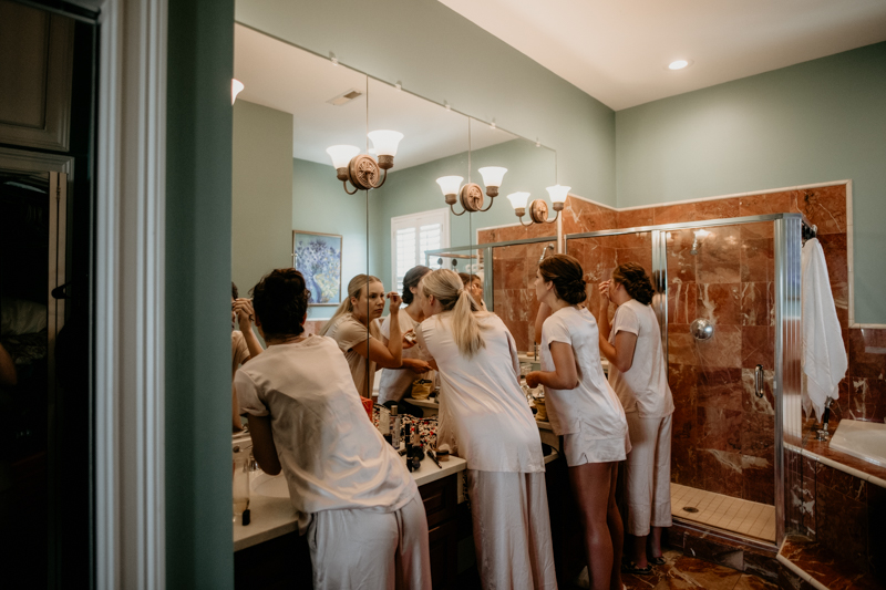 A summer beach wedding in July at in Folly Beach, South Carolina by Britney Clause Photography