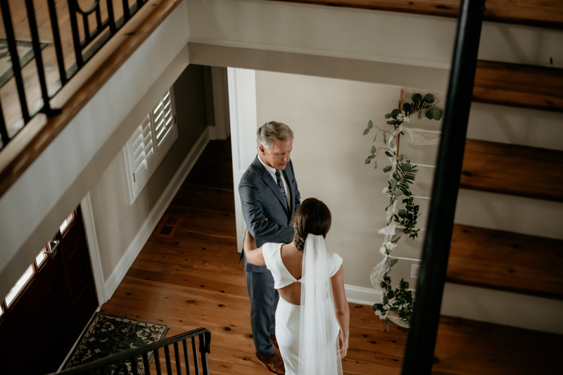 A beautiful beach wedding ceremony in Folly Beach, South Carolina by Britney Clause Photography