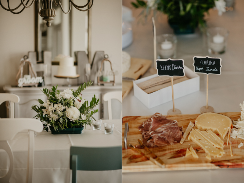 Magical wedding reception decor in Folly Beach, South Carolina by Britney Clause Photography