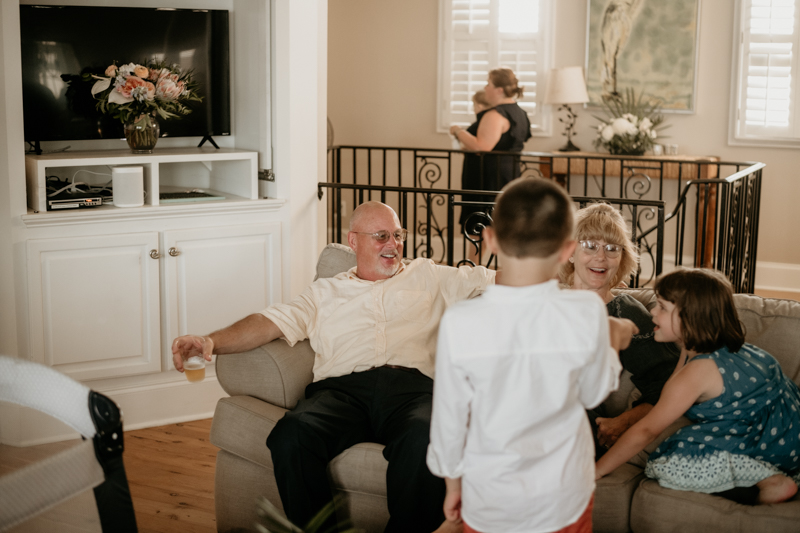 A fun beach wedding reception in Folly Beach, South Carolina by Britney Clause Photography