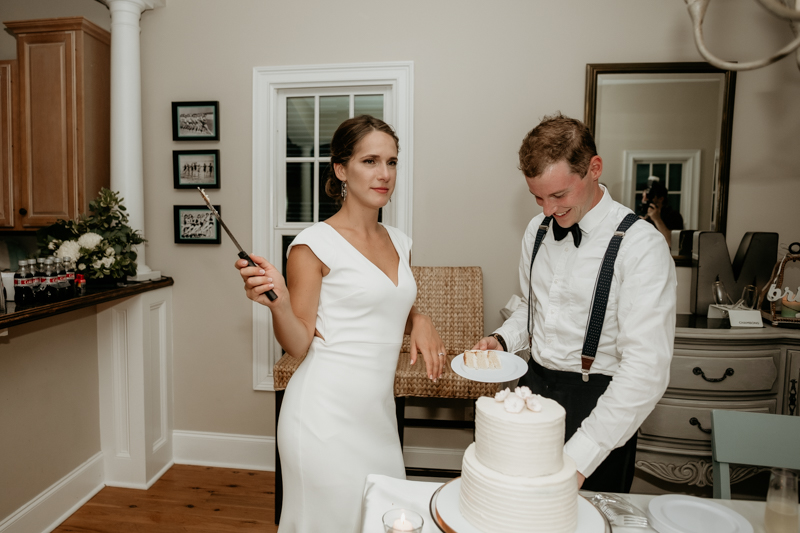 A fun beach wedding reception in Folly Beach, South Carolina by Britney Clause Photography