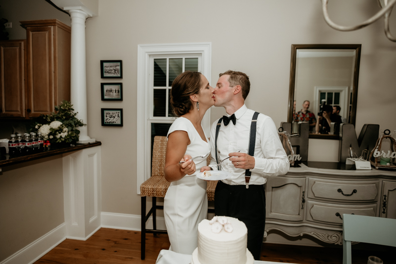 A fun beach wedding reception in Folly Beach, South Carolina by Britney Clause Photography