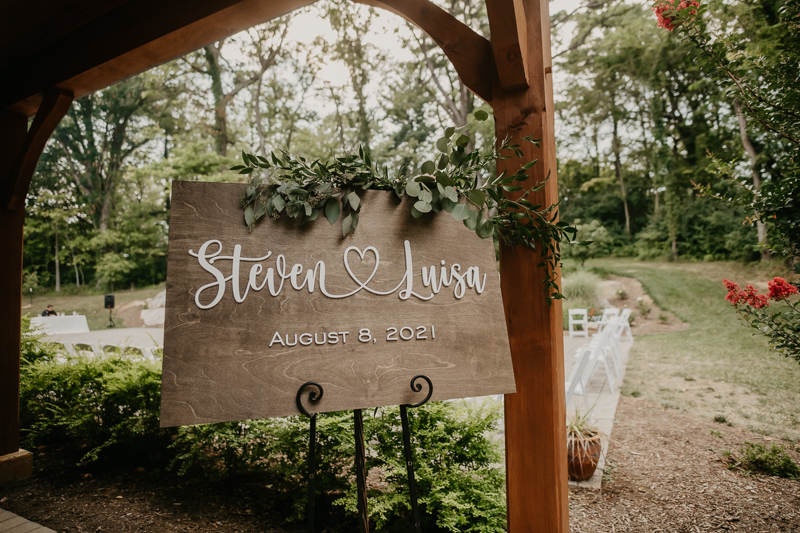 Magical wedding reception decor at Historic Rosemont Springs, Virginia by Britney Clause Photography