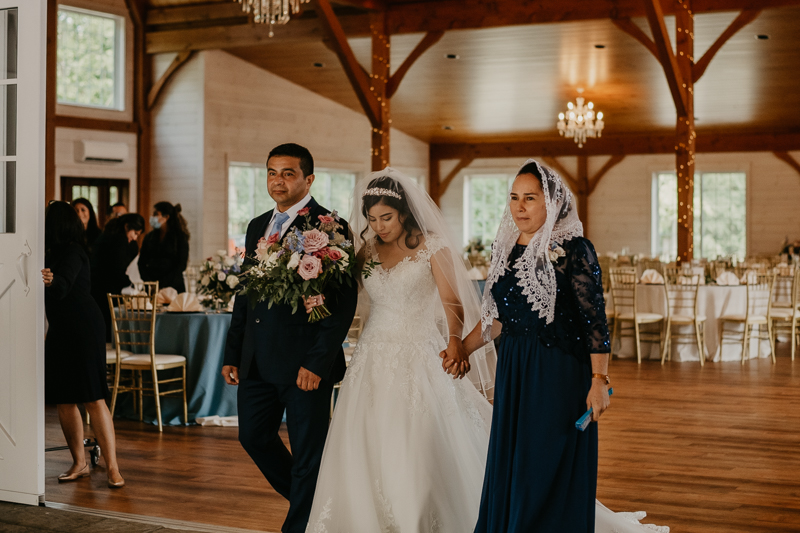 A beautiful wedding ceremony at Historic Rosemont Springs, Virginia by Britney Clause Photography