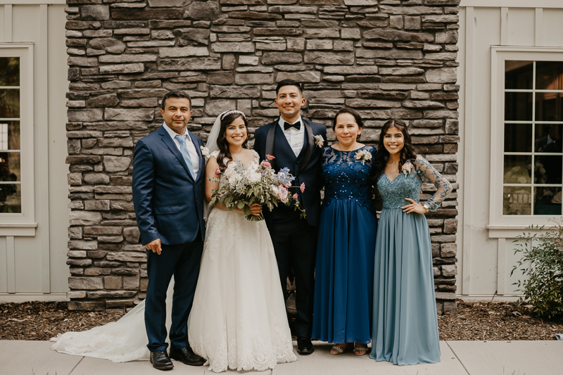 Stunning bride and groom wedding portraits at Historic Rosemont Springs, Virginia by Britney Clause Photography