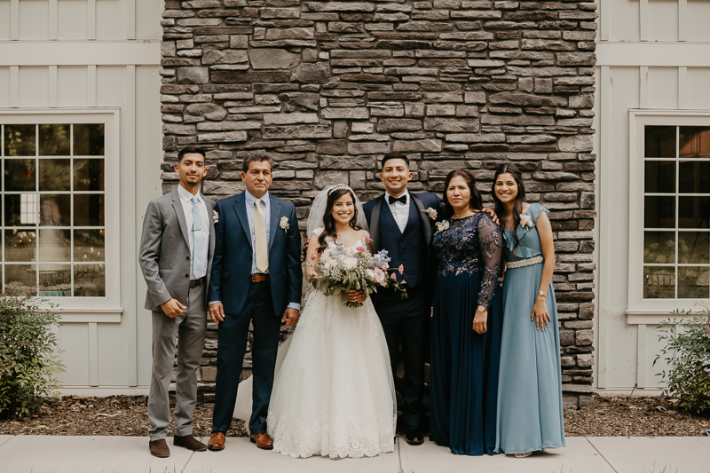 Stunning bride and groom wedding portraits at Historic Rosemont Springs, Virginia by Britney Clause Photography