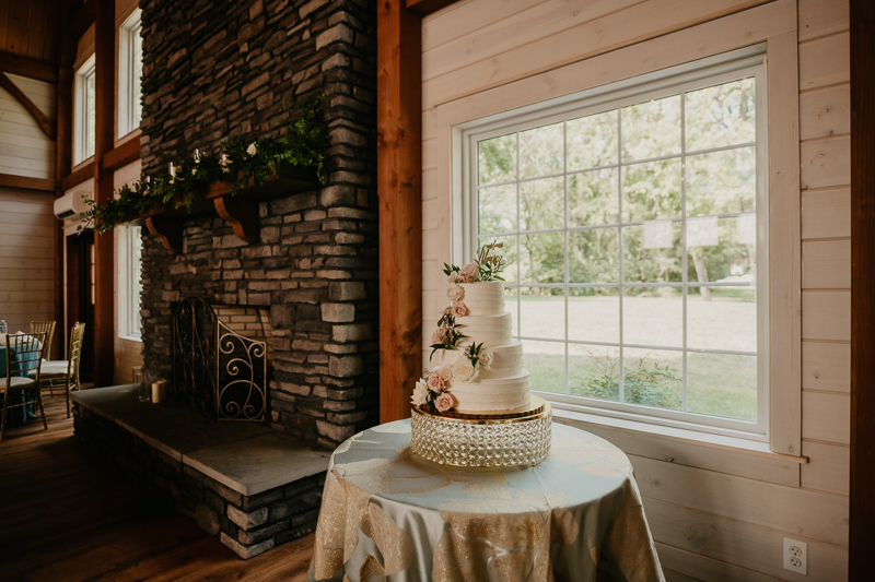 Magical wedding reception decor at Historic Rosemont Springs, Virginia by Britney Clause Photography