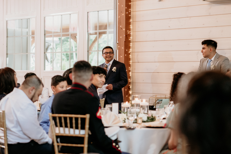 A fun wedding reception at Historic Rosemont Springs, Virginia by Britney Clause Photography