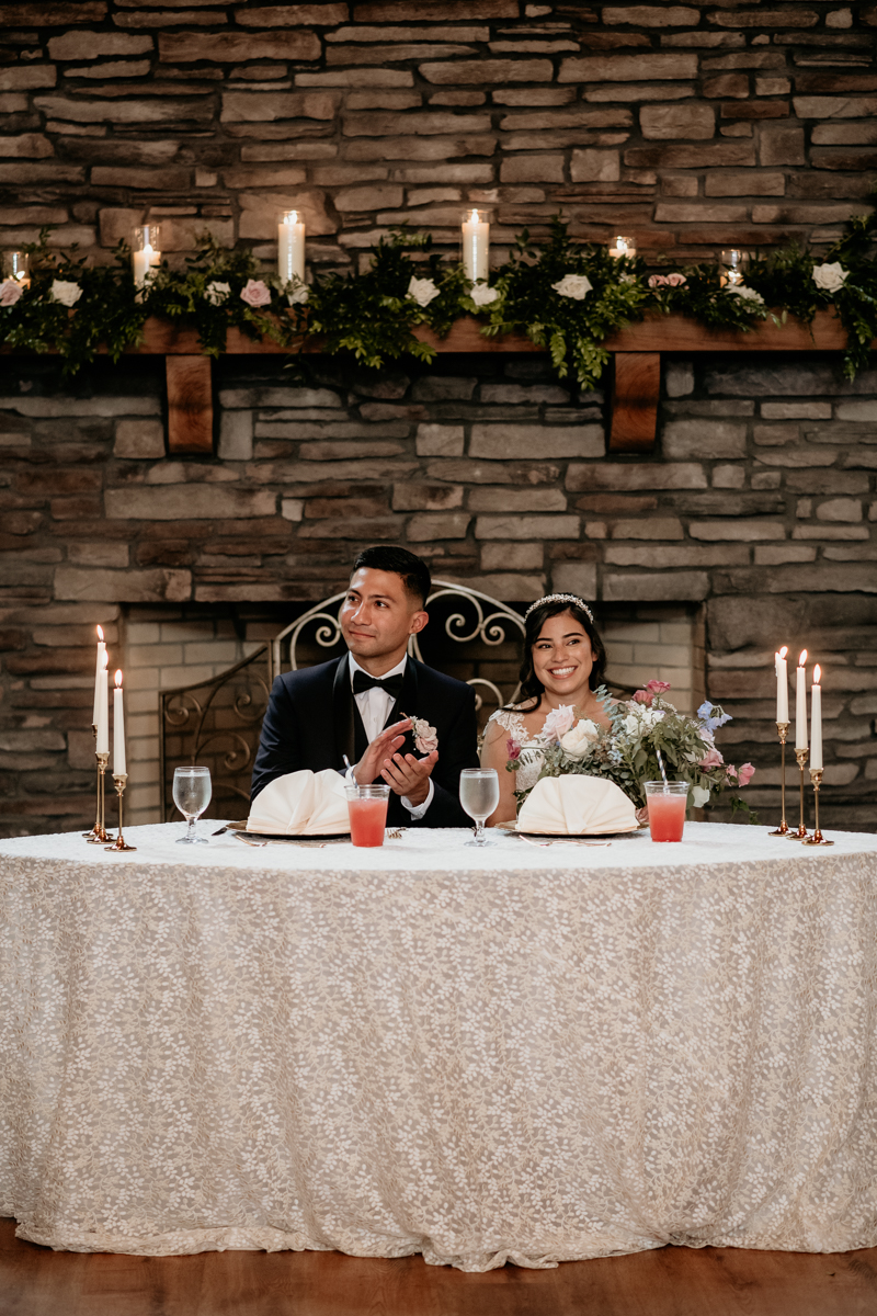 A fun wedding reception at Historic Rosemont Springs, Virginia by Britney Clause Photography