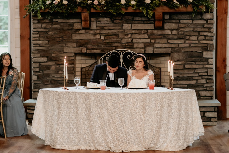 A fun wedding reception at Historic Rosemont Springs, Virginia by Britney Clause Photography