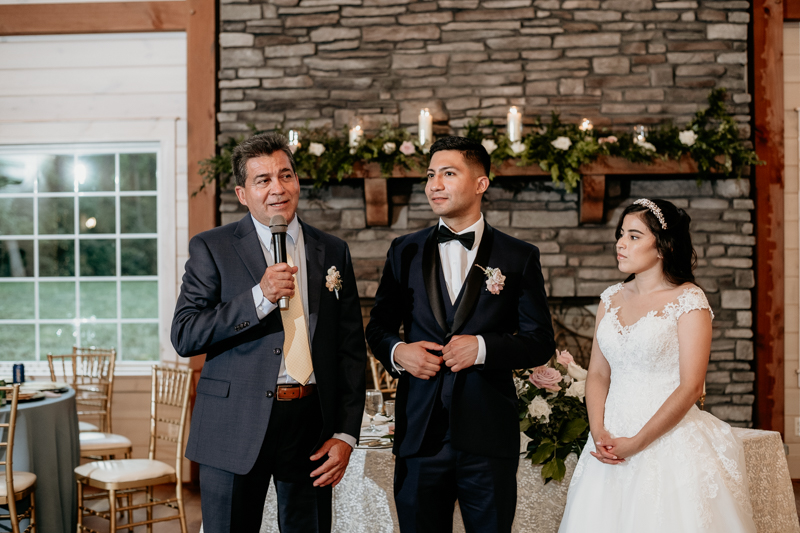 A fun wedding reception at Historic Rosemont Springs, Virginia by Britney Clause Photography