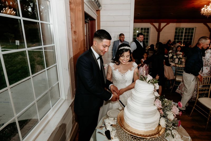 A fun wedding reception at Historic Rosemont Springs, Virginia by Britney Clause Photography