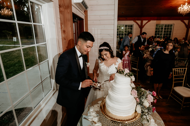 A fun wedding reception at Historic Rosemont Springs, Virginia by Britney Clause Photography