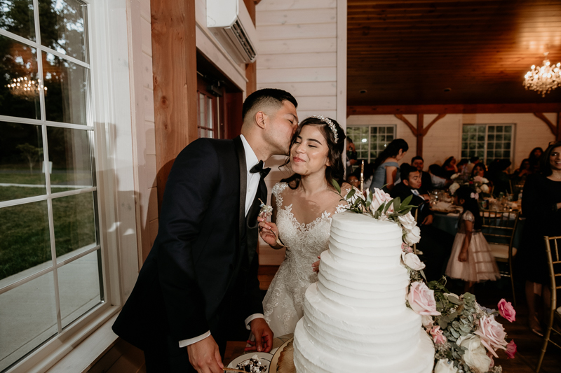 A fun wedding reception at Historic Rosemont Springs, Virginia by Britney Clause Photography