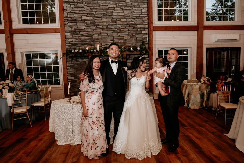 A fun wedding reception at Historic Rosemont Springs, Virginia by Britney Clause Photography