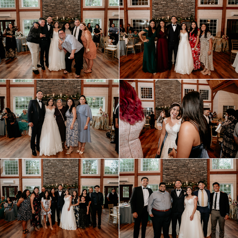 A fun wedding reception at Historic Rosemont Springs, Virginia by Britney Clause Photography