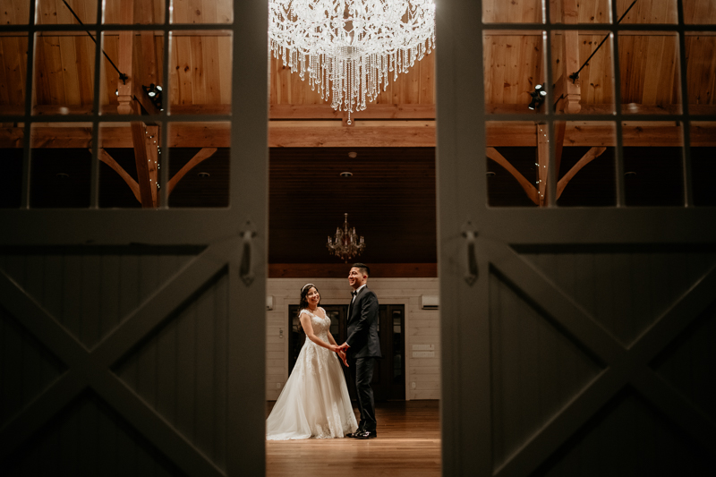 Stunning bride and groom wedding portraits at Historic Rosemont Springs, Virginia by Britney Clause Photography