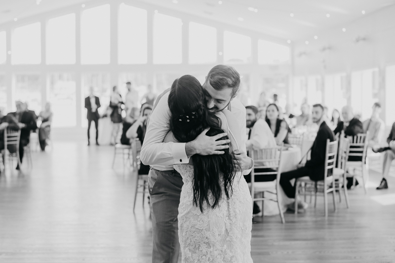 A fun afternoon wedding reception at The Anchor Inn in Pasadena, Maryland by Britney Clause Photography