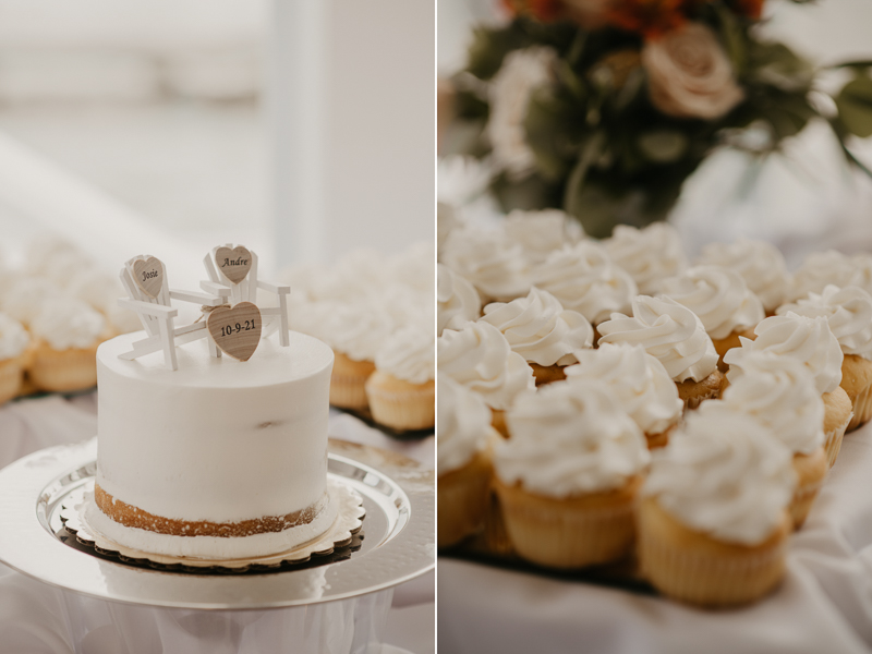 Magical wedding reception decor at The Anchor Inn in Pasadena, Maryland by Britney Clause Photography