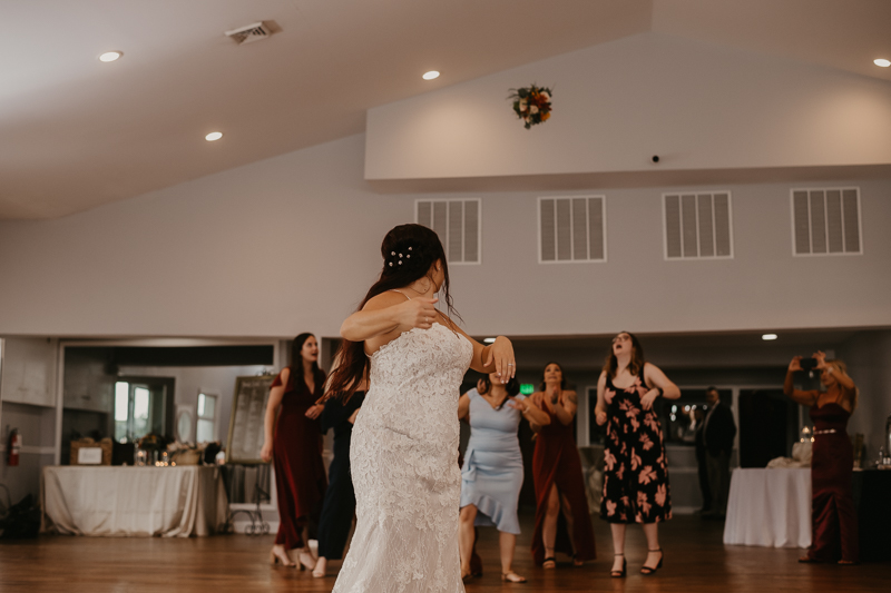 A fun afternoon wedding reception at The Anchor Inn in Pasadena, Maryland by Britney Clause Photography