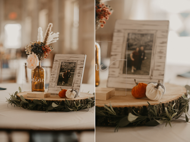 Magical DIY wedding reception decor at Kylan Barn in Delmar, Maryland by Britney Clause Photography