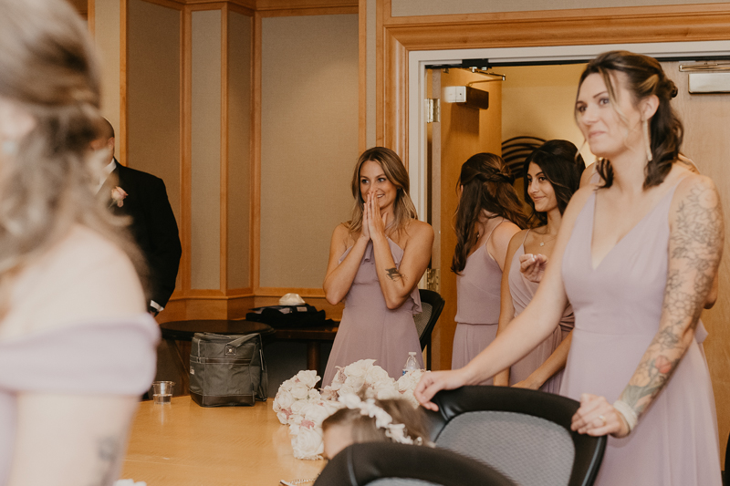 A beautiful Jewish wedding ceremony at The Hyatt Regency Chesapeake Bay, Maryland by Britney Clause Photography