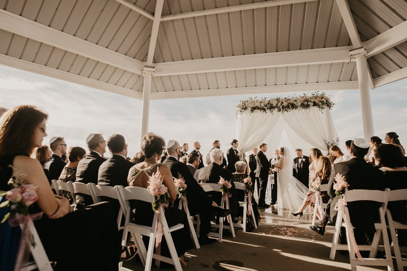 A beautiful Jewish wedding ceremony at The Hyatt Regency Chesapeake Bay, Maryland by Britney Clause Photography