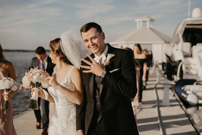 A beautiful Jewish wedding ceremony at The Hyatt Regency Chesapeake Bay, Maryland by Britney Clause Photography