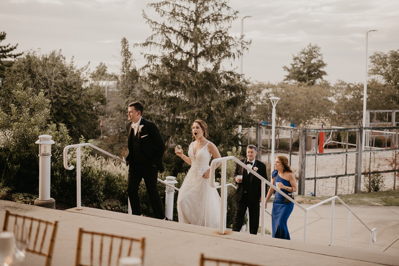 Magical wedding reception decor from Select Event Group and Belles Fleurs at The Hyatt Regency Chesapeake Bay, Maryland by Britney Clause Photography