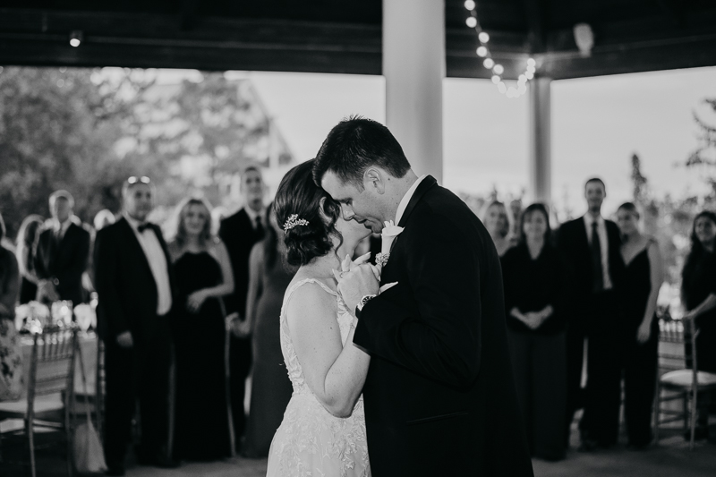 A fun wedding reception at The Hyatt Regency Chesapeake Bay, Maryland by Britney Clause Photography