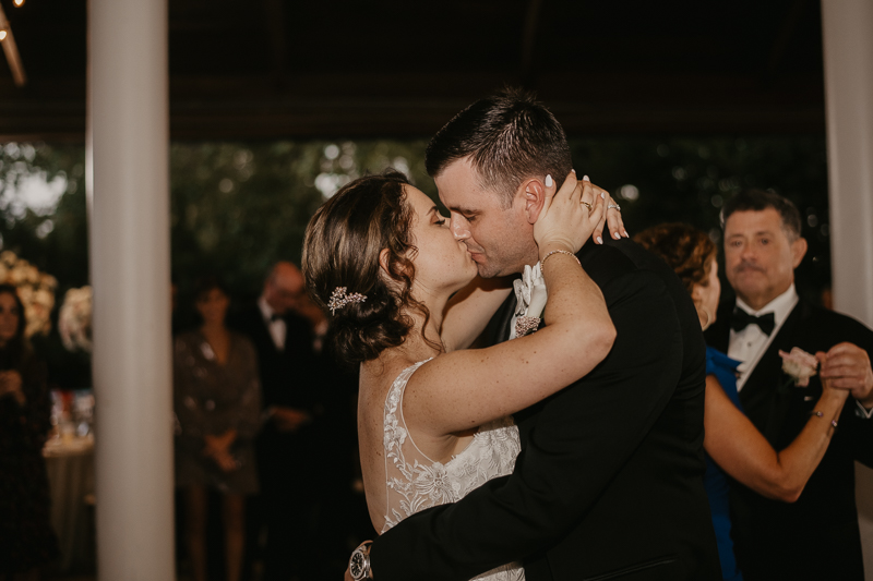 A fun wedding reception at The Hyatt Regency Chesapeake Bay, Maryland by Britney Clause Photography