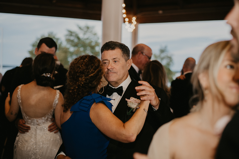 A fun wedding reception at The Hyatt Regency Chesapeake Bay, Maryland by Britney Clause Photography