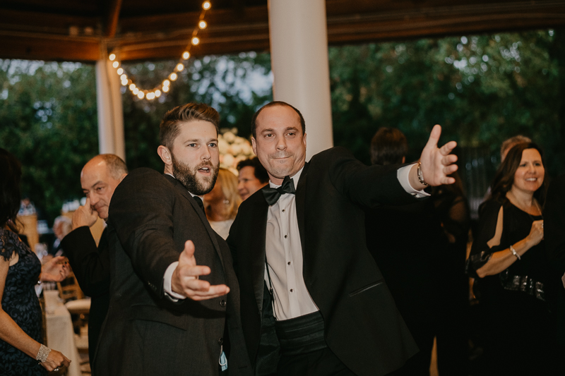 A fun wedding reception at The Hyatt Regency Chesapeake Bay, Maryland by Britney Clause Photography