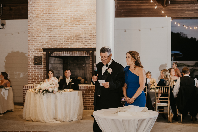 A fun wedding reception at The Hyatt Regency Chesapeake Bay, Maryland by Britney Clause Photography